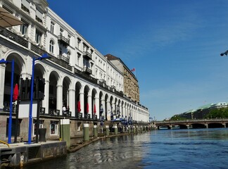 Städtereise Colonnaden in Hamburg