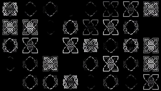 Celtic Knot Pattern Animation
