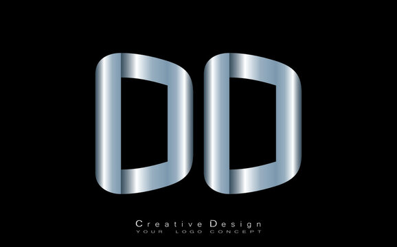 DD letter logo design template vector