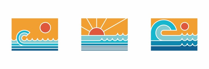 Sun & Sea Summer Illustrations 6