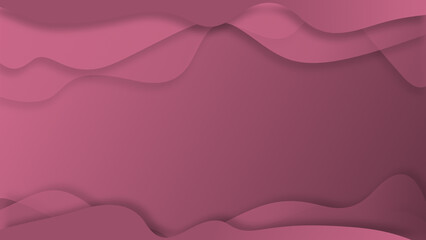 Waves gradient abstract background at the top and bottom corner of pacific pink colors of 2022 year concept with smooth movement and copy space