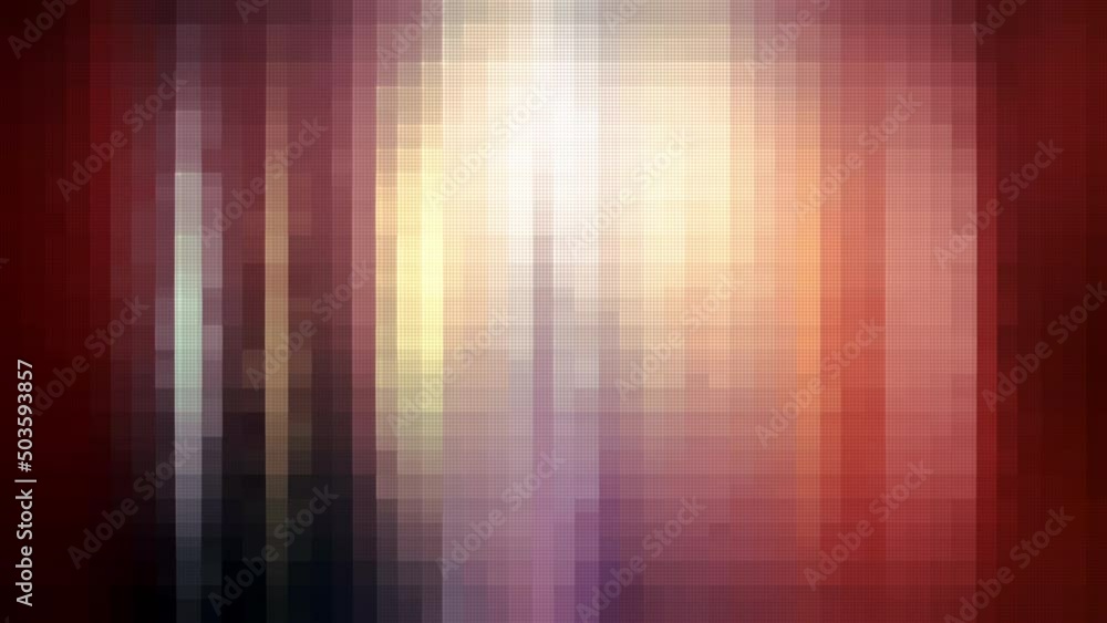 Poster animation loop glow yellow gold light flickering vertical lines. abstract cg digital grid animation 