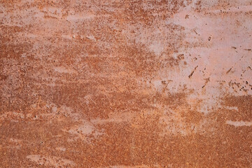 Weathered rusty metal surface background.