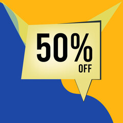 50% Off Promotion Discount
