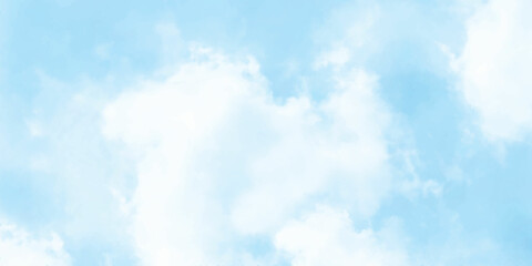 bright blue sky in motion