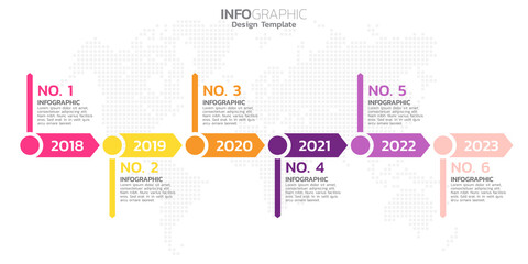 Obraz premium Infographic elements for content, diagram, flowchart, steps, parts, timeline, workflow, chart.