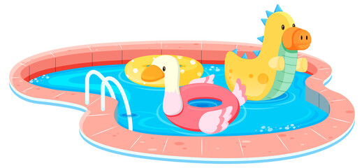 Isolated pook on white background