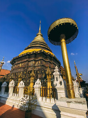 Wat Phra That Lampang Luang in Lampang in Lampang Province, Thailand.