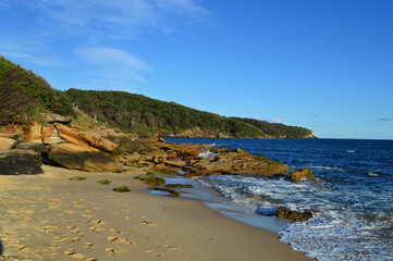 beach and rocks