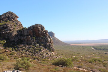 Fototapeta na wymiar Landscape, rock formation close up, South Africa, Cape town