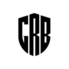 GRB letter logo design. GRB modern letter logo with black background. GRB creative  letter logo. simple and modern letter logo. vector logo modern alphabet font overlap style. Initial letters GRB 