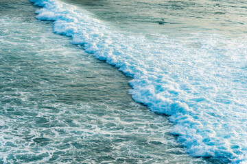 Pacitan sea waves are very beautiful but not recommended for surfing