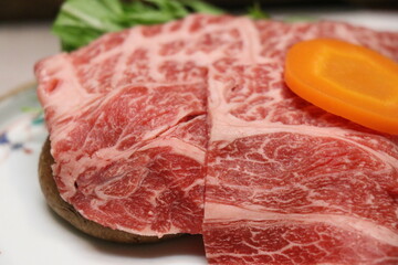 旅館でのコース料理、和食