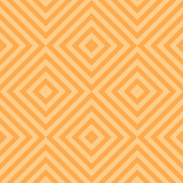 Geometry rhombus zig zag vector seamless pattern, orang color herringbone line ornament abstract background illustration for flannel tartan plain fabric textile print, wallpaper and paper wrapping