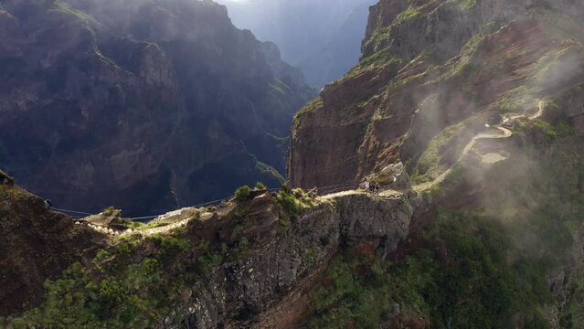 PR1 trail Pico do Arieiro - Pico Ruivo - Madeira Portugal