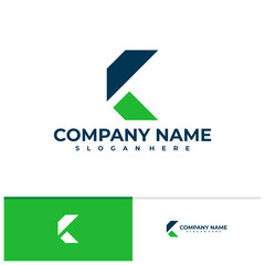 Letter K logo vector template, Creative K logo design concepts