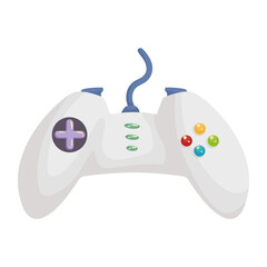 white modern video game control