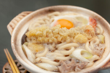 鍋焼きうどん