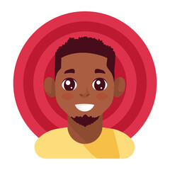 afro man prophile picture