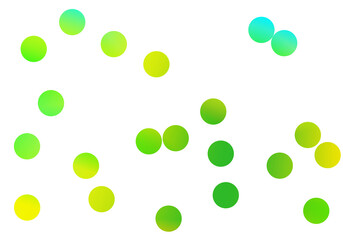 light blue and green gradient circle abstract pattern with white background colour