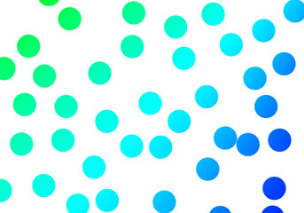 light blue green circle pattern abstract
