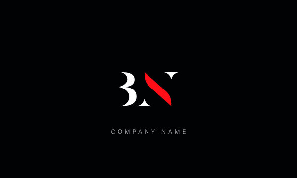 BN, NB, Letters Logo Monogram