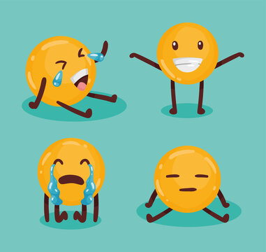 four classic emoticons