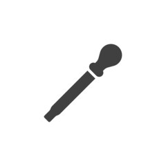 Pipette dropper vector icon