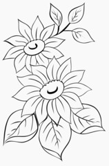 illustration of a flower