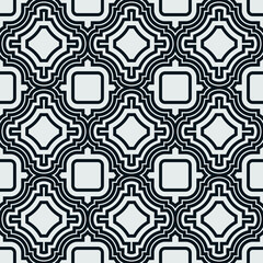 Ornament and Geometric Seamless Pattern