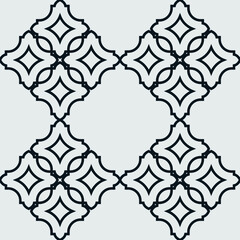 Ornament and Geometric Seamless Pattern