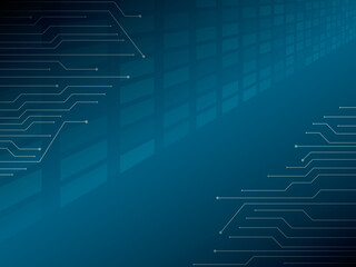 テクノロジー　サイバーイメージの背景素材