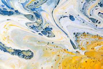 Acrylic Pour Color Liquid marble abstract surfaces Design.