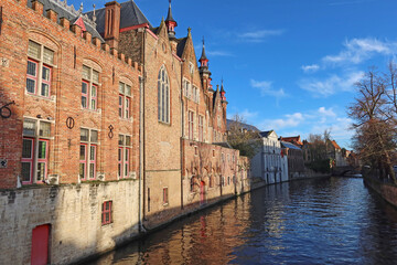 Fototapeta na wymiar Bruges Belgio Fiandre