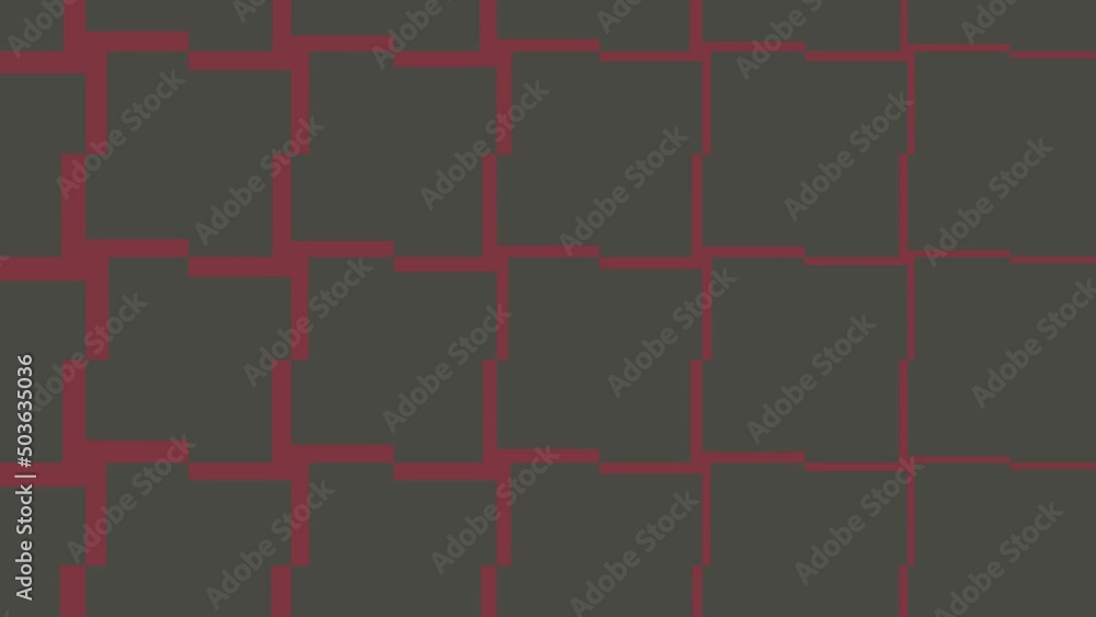 Poster abstract multicolor background with geometric pattern. time displacement transition background. endl