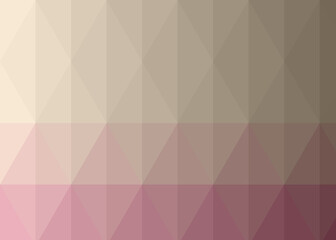 Abstract color Low-Polygones Generative Art background illustration