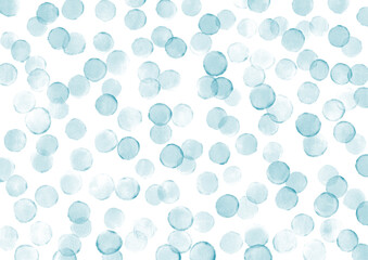 レトロ　水玉　水彩　背景