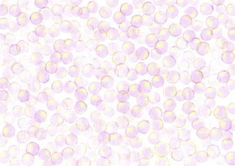 レトロ　水玉　水彩　背景