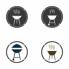 Barbecue icon vector illustration