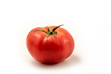 Tomato isolated on white background with clipping path included