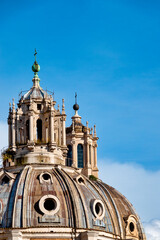  Twin domes of S. Maria di Loreto and SS. Nome di Maria