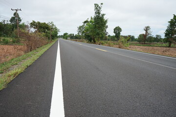 asphalt pavement Used in advertising background land transport system