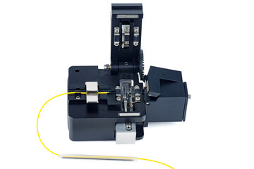 Optical fiber cleaver. High-precision instrument