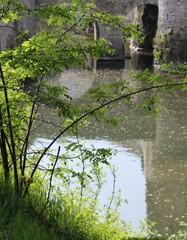 bridge over the river Eure in Chartres 