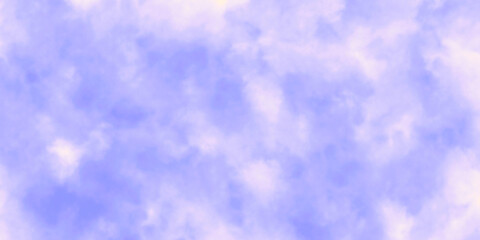 Purple shades and blue watercolor paper textured illustration for grunge design. Pastel ink colors wet effect hand drawn canvas aquarelle background. Abstract purple sky cloud cloudy clouds.