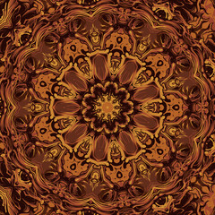 Symmetrical radial background abstract background illustration