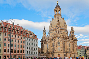 Fototapeta na wymiar Frauenkirche Dresden, Deutschland