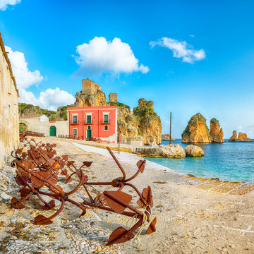 Gorgeous scene of Tonnara di Scopello