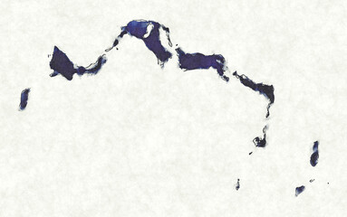 Turks And Caicos Islands Map