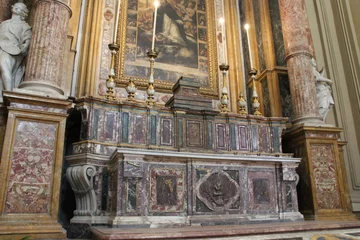 Foto auf Acrylglas baroque church (st dominic) in palermo in sicily (italy) © frdric